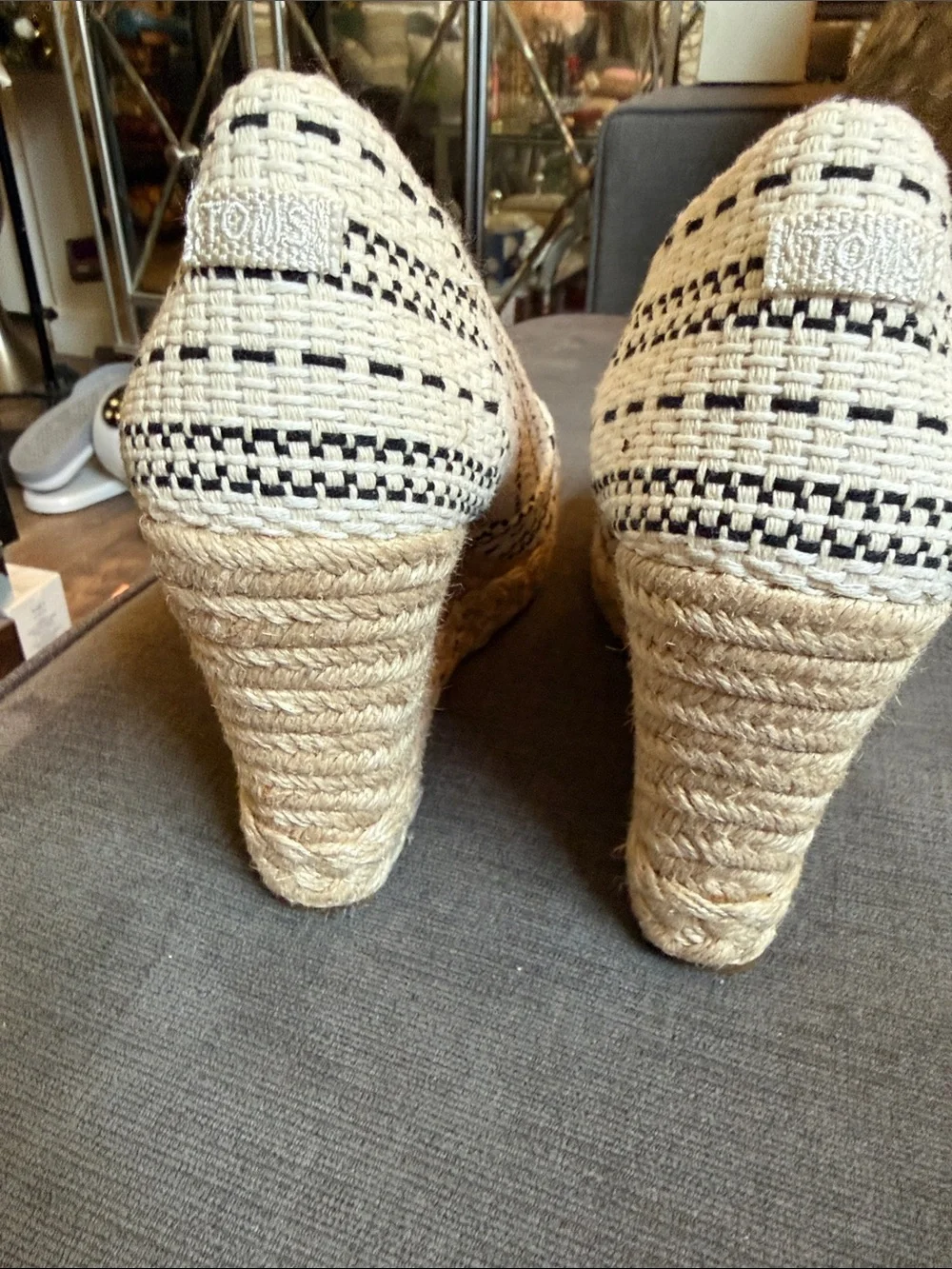 Toms woven canvas